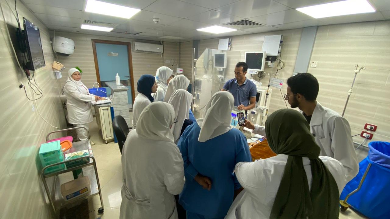 قوافل طبية بالغريية