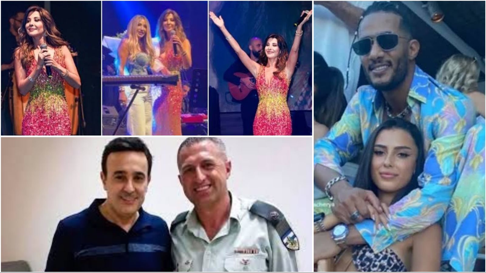 نجوم لاحقتهم تهم التطبيع 