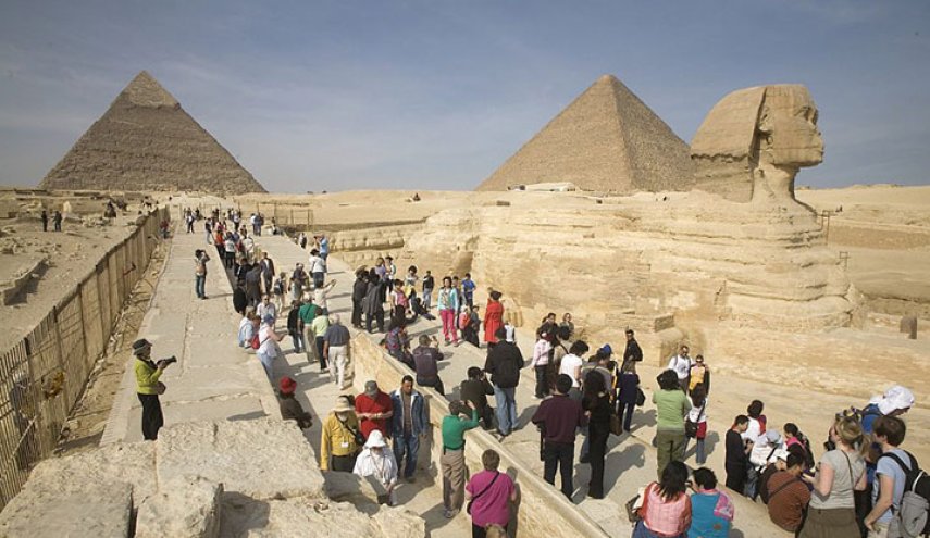 منطقة الأهرامات بالجيزة 