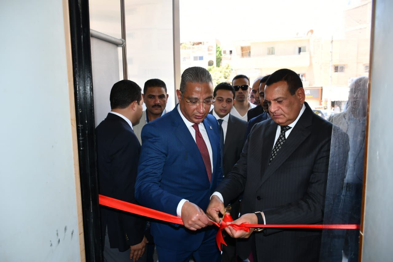 وزير التنمية المحلية ومحافظ الفيوم