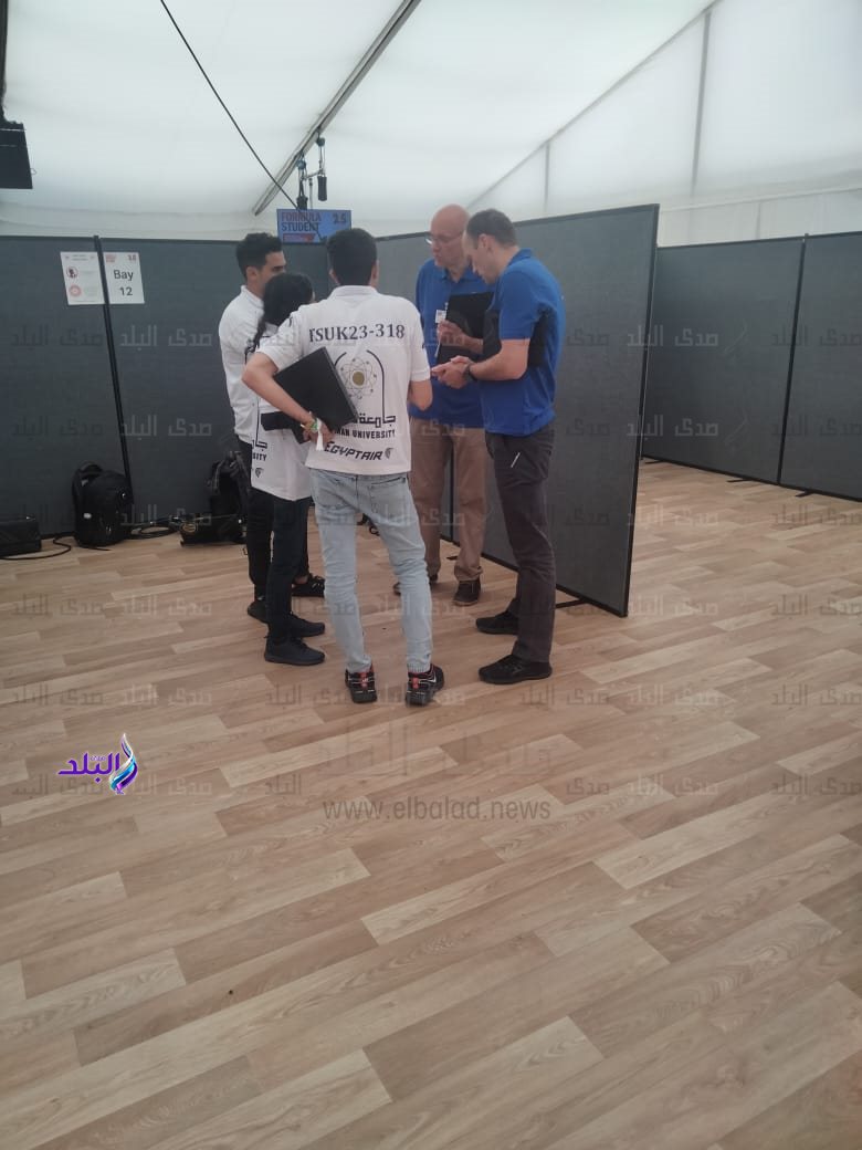 طلاب برنامج أنا مستعد بجامعة حلوان1