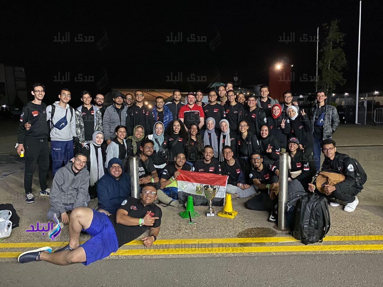 الأول عالميا فريق سباقات جامعة عين شمس