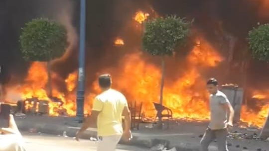 حريق مول دبي بمطروح