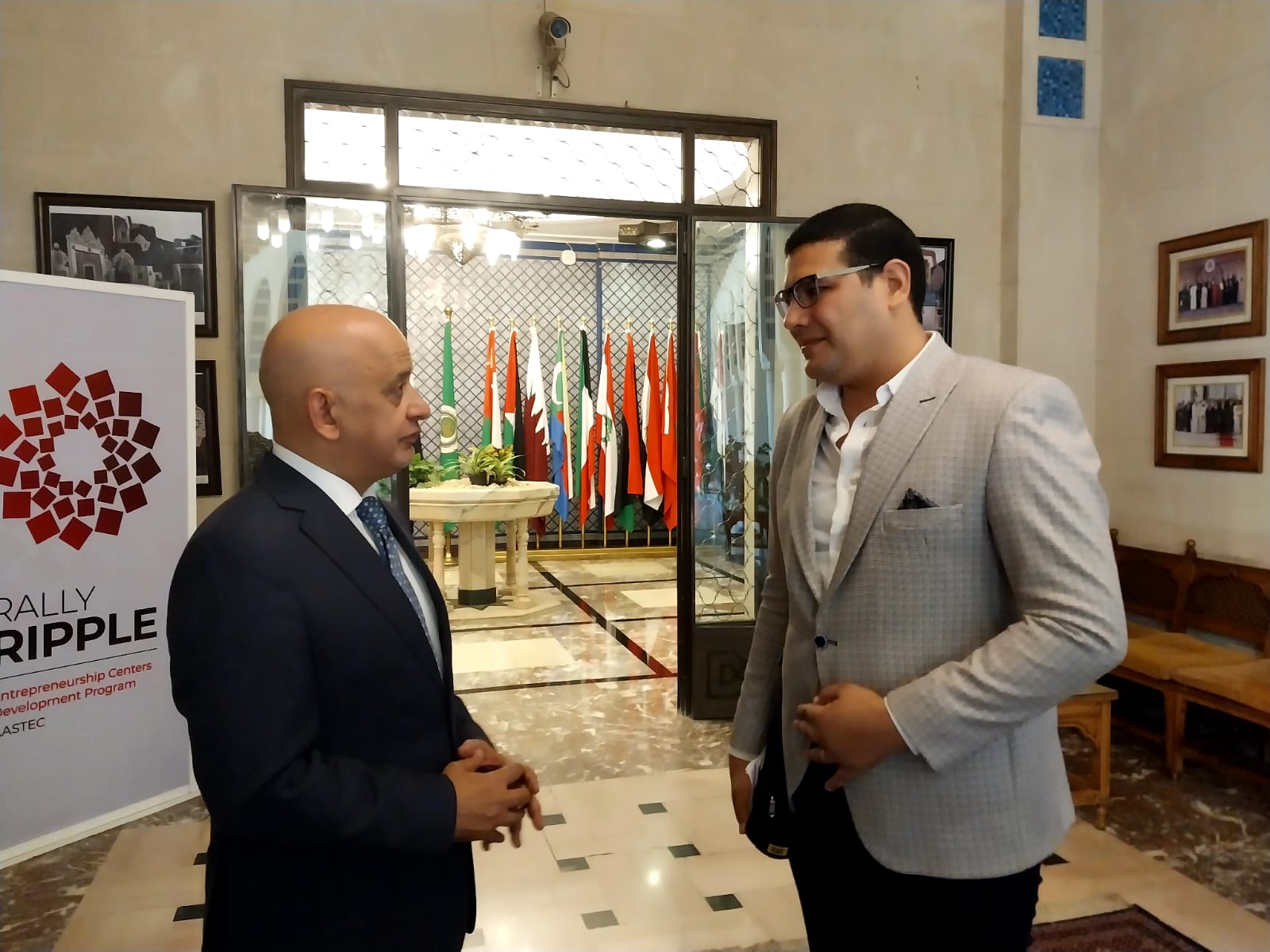 رئيس غرفة تجارة الأردن يتحدث لمحرر صدى البلد 