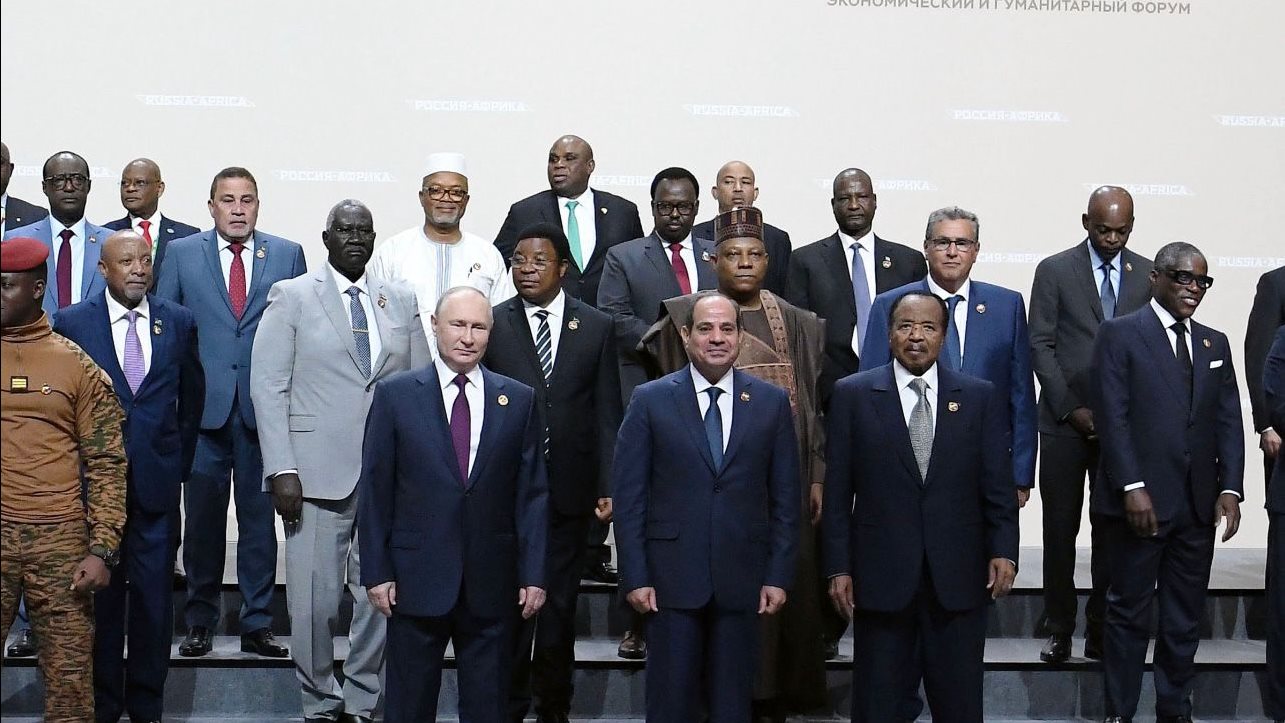  الرئيس السيسي في القمة الروسية الأفريقية 
