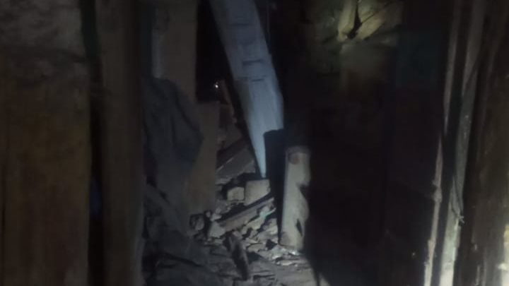 سقوط أجزاء من عقار بالجمرك