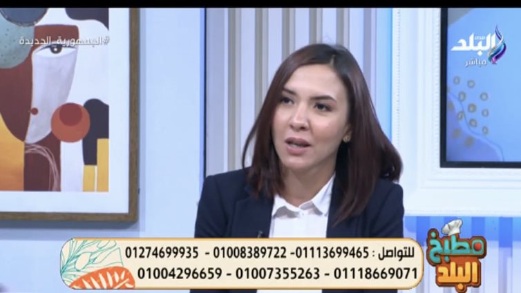  ندى محمود اخصائية التغذية العلاجية