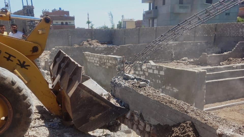تعديات ومخالفات بناء الغربية
