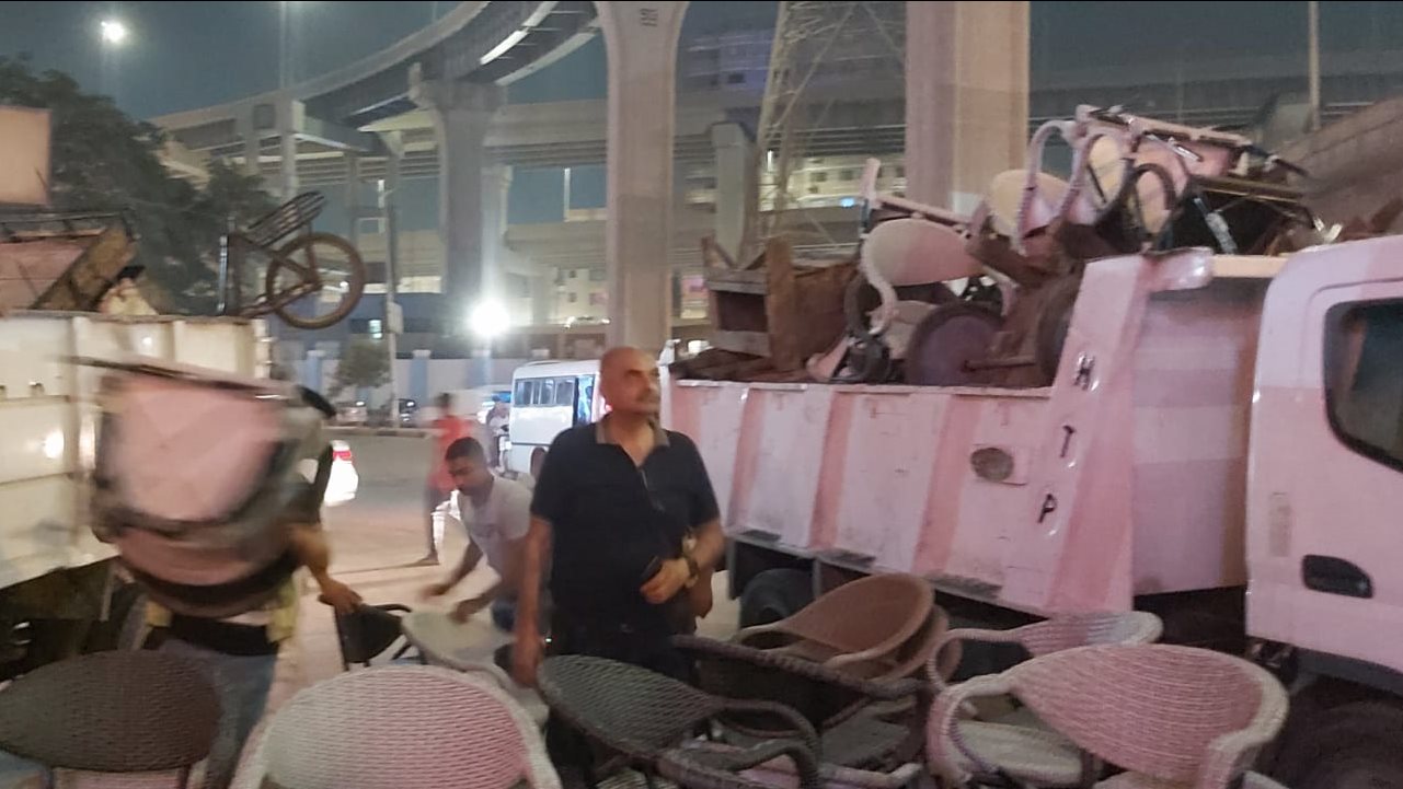 حملة اشغالات مكبرة بالدقي