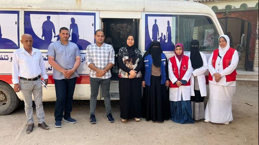 قافلة سكانية بالبحيرة