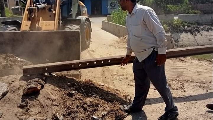 غلق المعبار بالمخالفة بالبحيرة