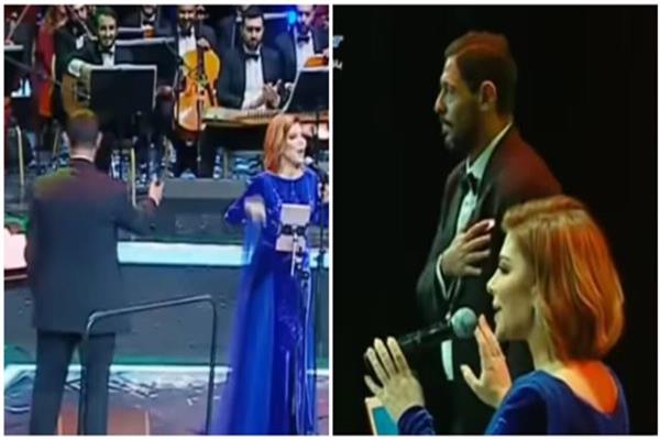 أصالة والموسيقار هاني فرحات 