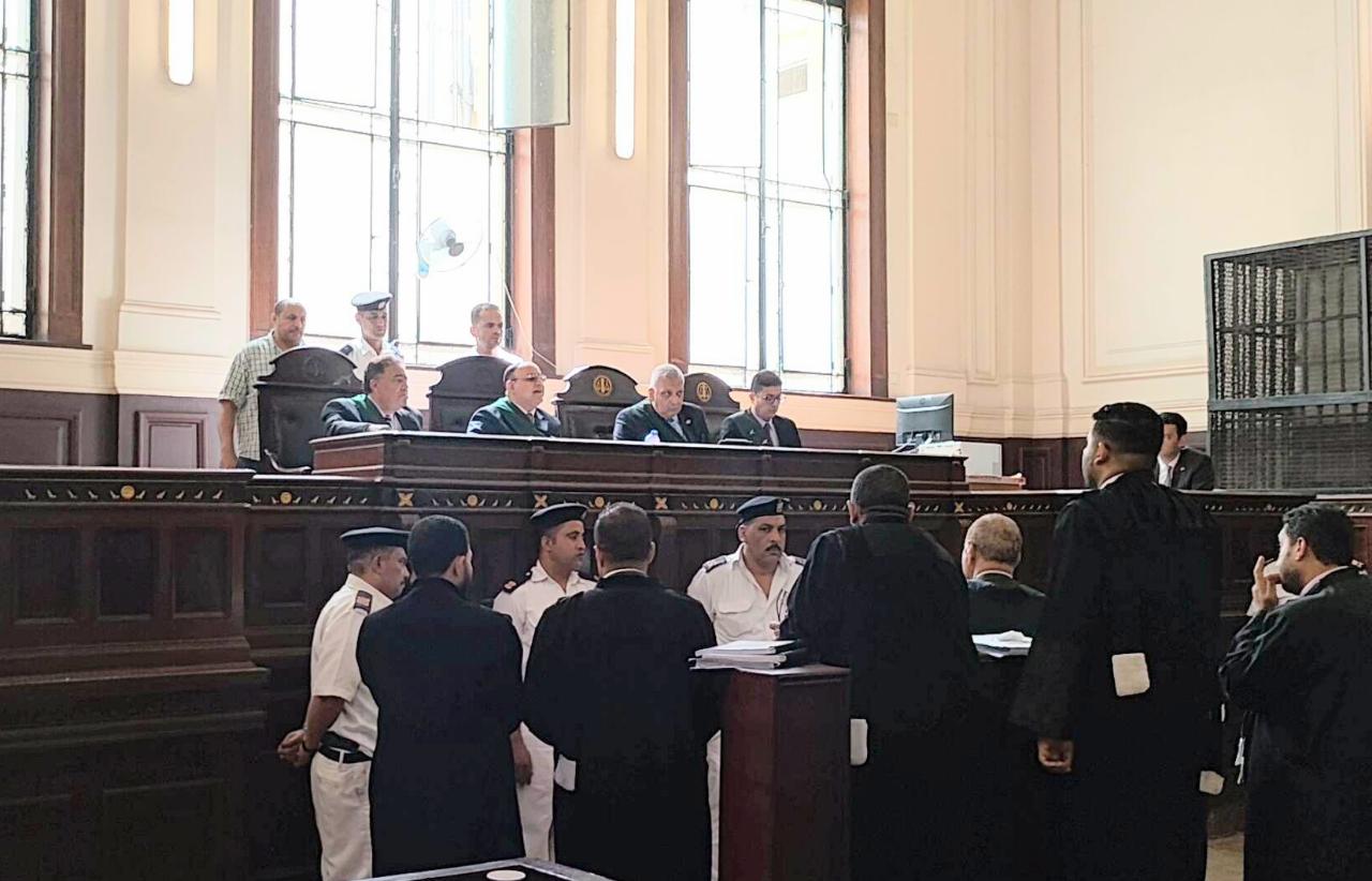 صورة من جلسة المحاكمة