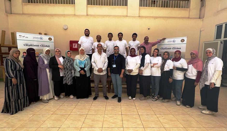 جانب من الدورة التدريبية بأسوان