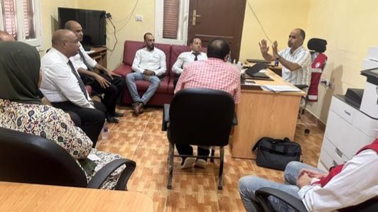 الاستعداد لتنفيذ حملة التطعيم ضد مرض شلل الأطفال 