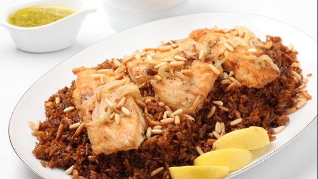 طريقة عمل أرز صيادية بسمك الفيليه   