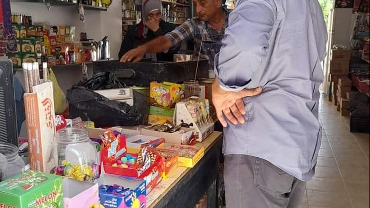 حملة تموينية علي الاسواق  والمحلات بالعريش