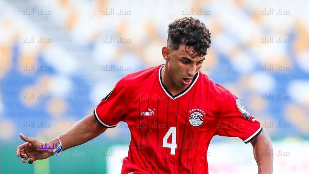 لاعب المنتخب الأولمبي أحمد عيد 