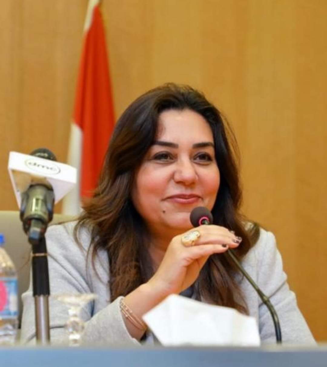منال عوض محافظ دمياط