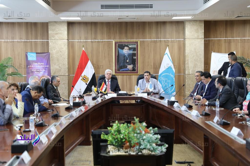 جولة ميدانية لوزير التعليم العالي والبحث العلمي بمدينة زويل للعلوم والتكنولوجيا7