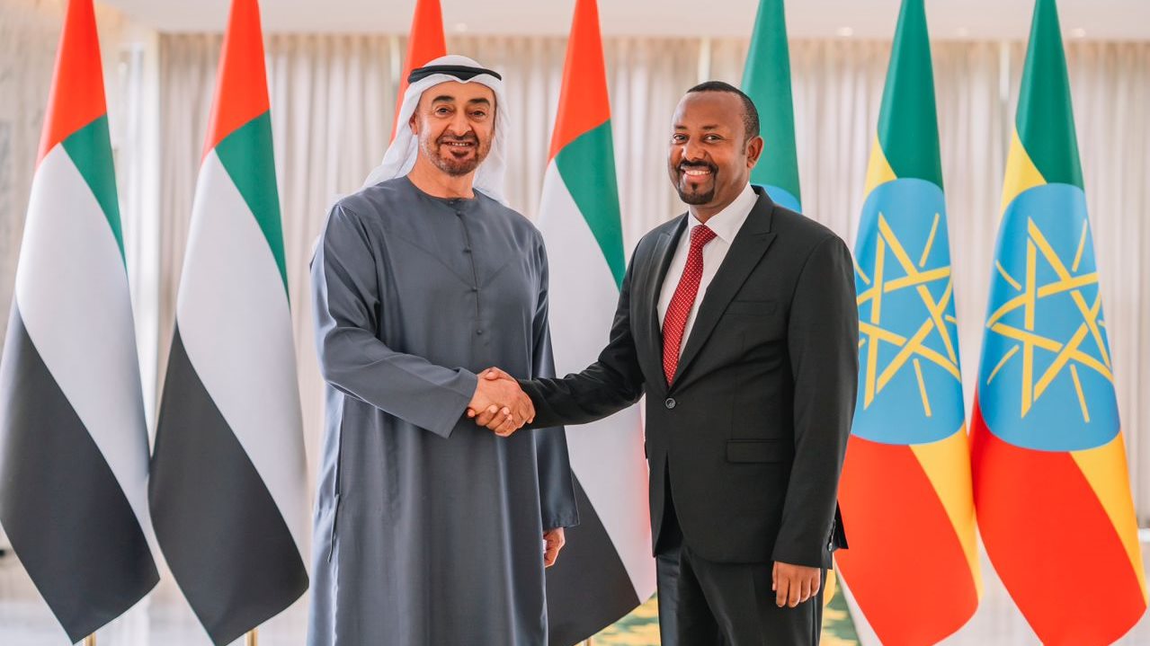 آبي أحمد وبن زايد