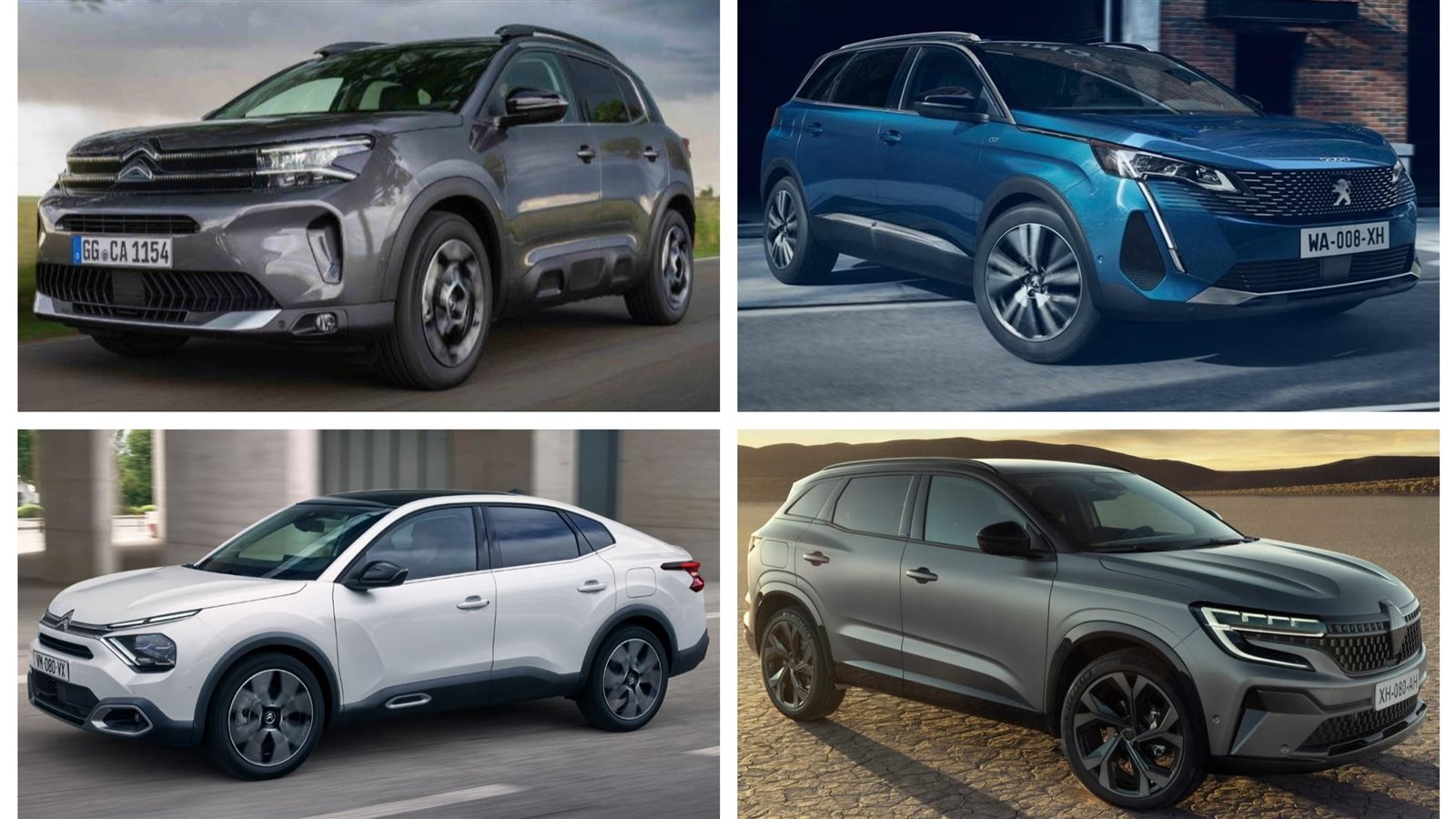 5 سيارات SUV فرنسية