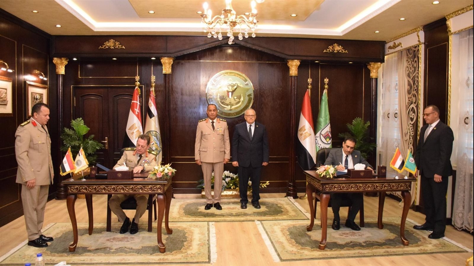 بروتوكول تعاون بين القوات المسلحة وجامعة القاهرة