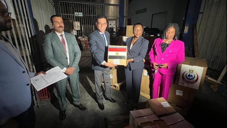 مساعدات مصرية 