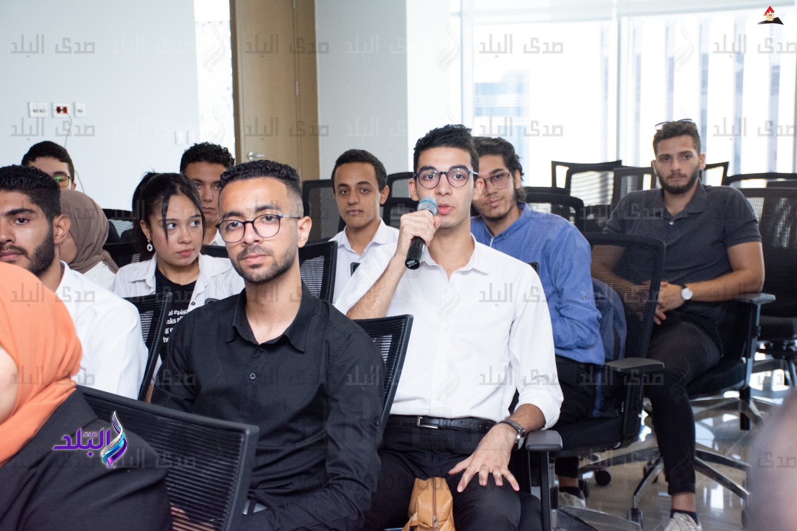 زيارة مركزالمعلومات ودعم اتخاذ القرار بجامعة حلوان7