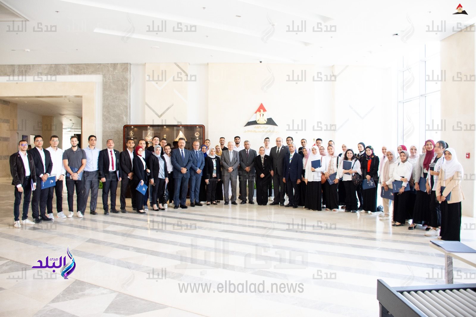 زيارة مركزالمعلومات ودعم اتخاذ القرار بجامعة حلوان1