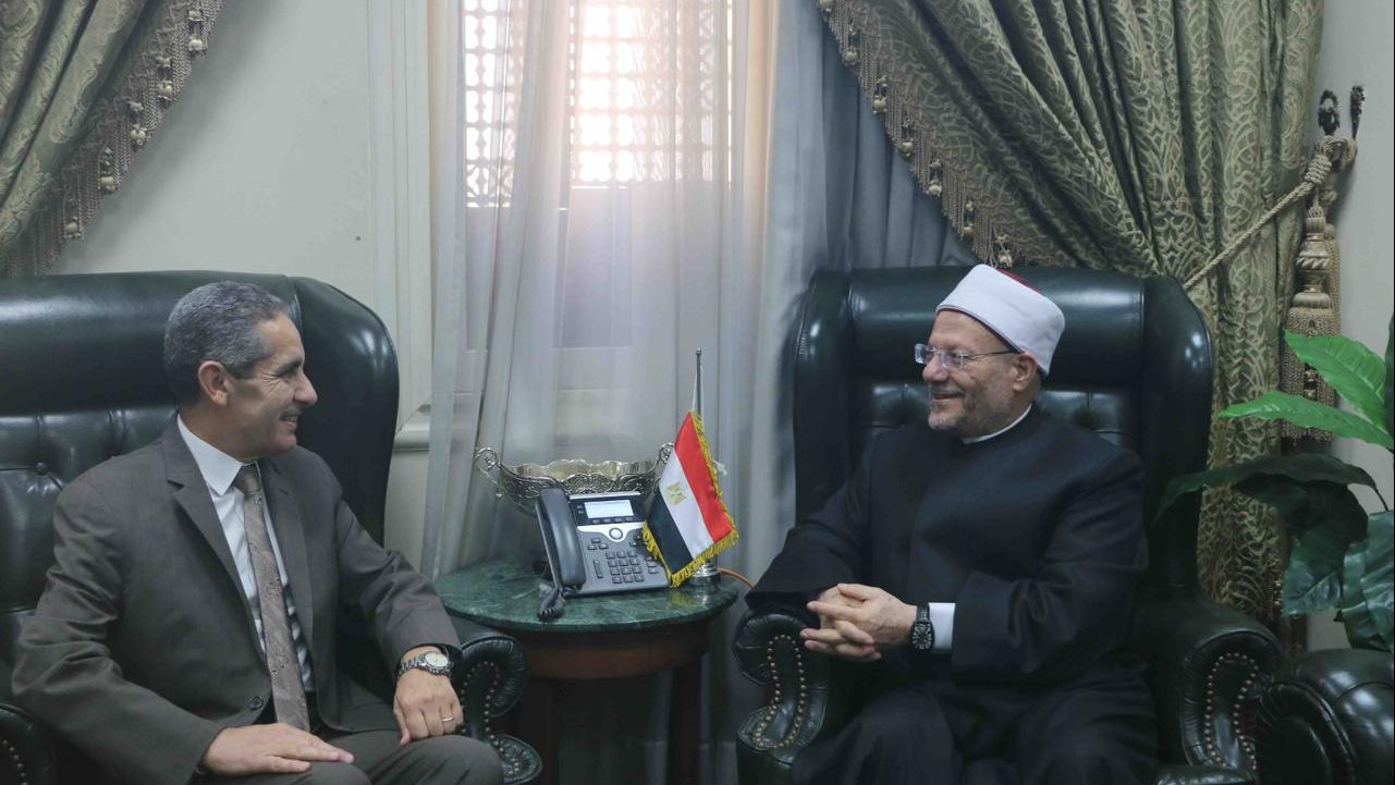 مفتي الجمهورية يستقبل محافظ الغربية 
