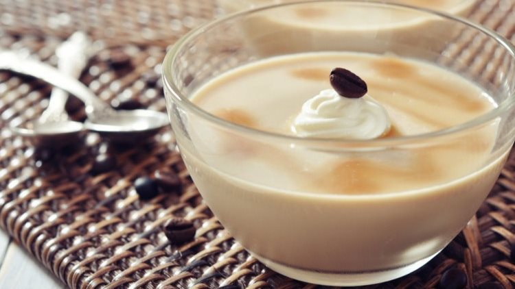 طريقه عمل مهلبية النسكافيه في دقائق 