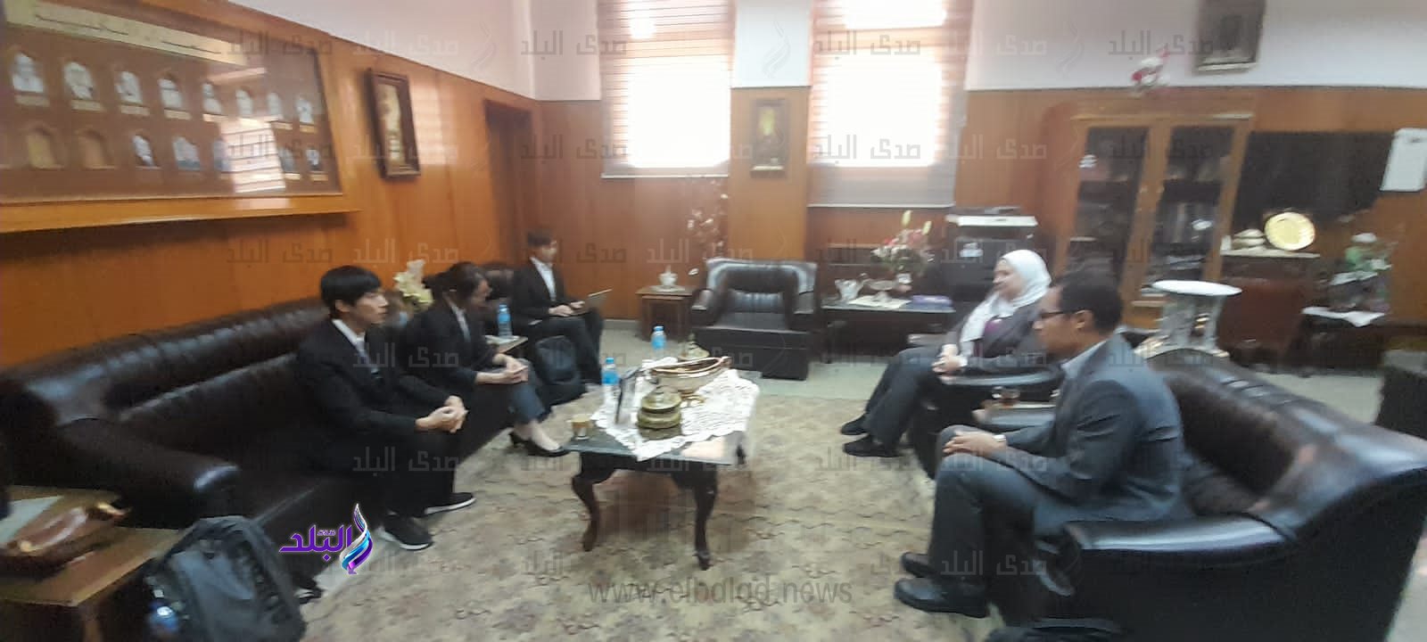 وفد مؤسسة اليابان بالقاهرة2