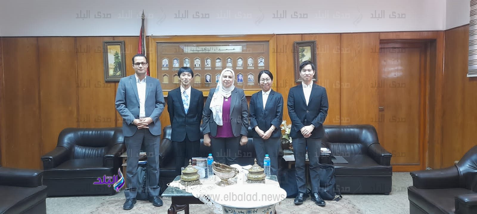 وفد مؤسسة اليابان بالقاهرة