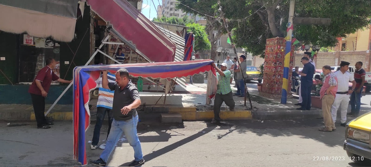 حملة بحي شرق الإسكندرية