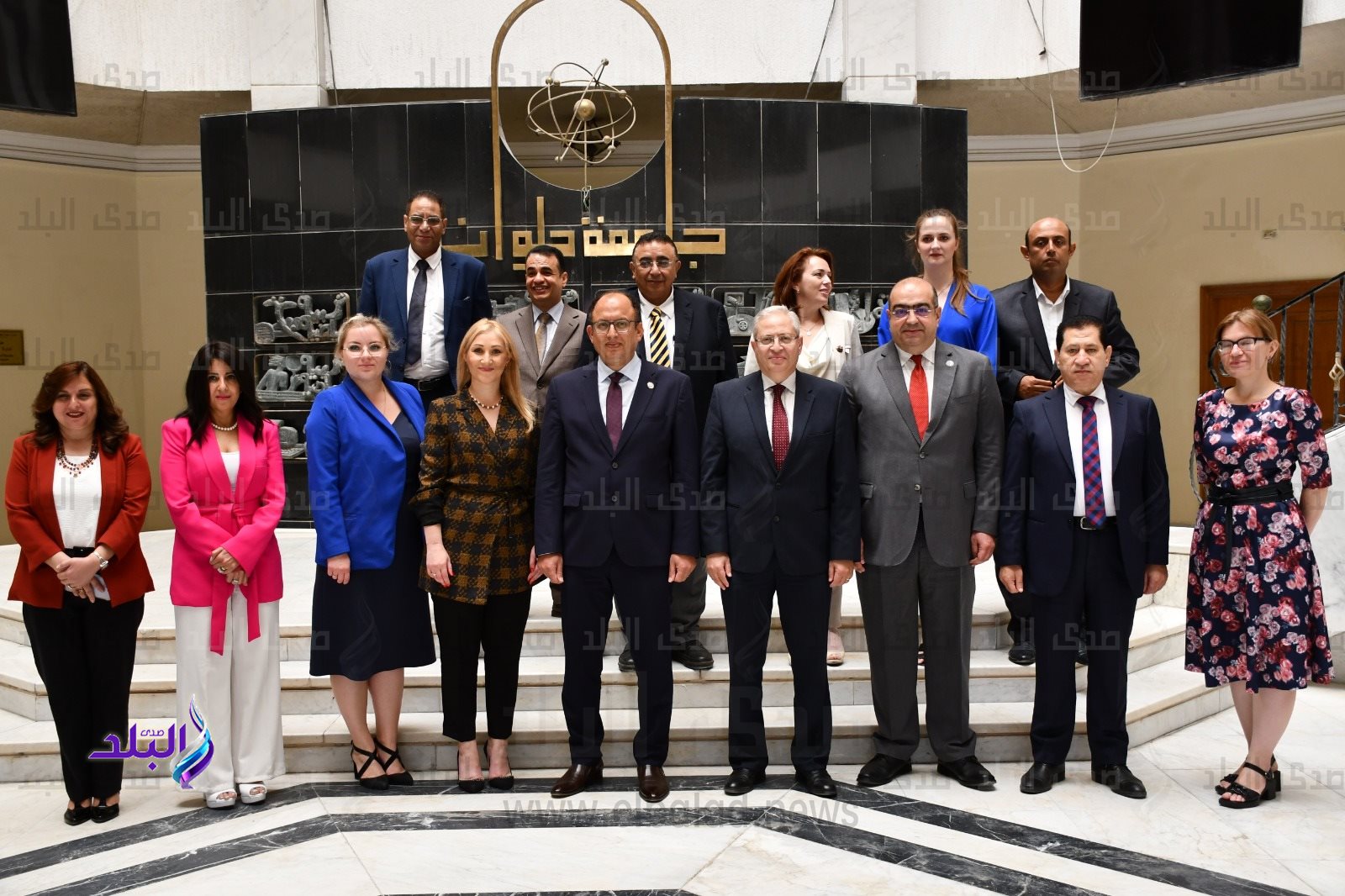 جامعة حلوان تستقبل وفدًا روسيًا من جامعة الصداقة