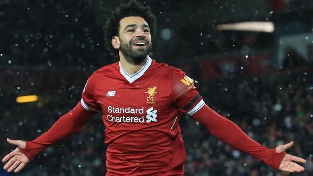 اللاعب المصري محمد صلاح 