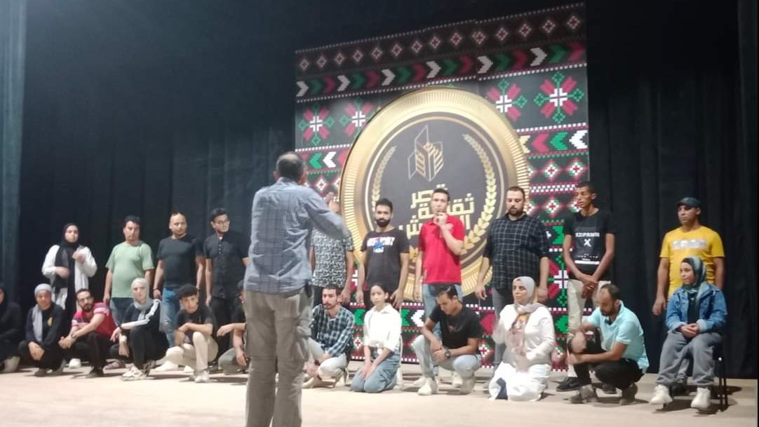 تدريب أبناء سيناء على فنون المسرح وإعداد الممثل الشامل 