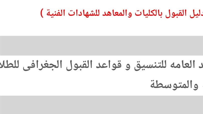 تنسيق الدبلومات الفنية 2023