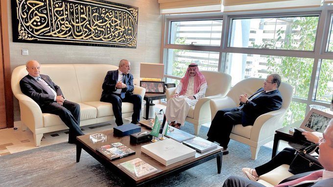 مباحثات سعودية فلسطينية في عمان