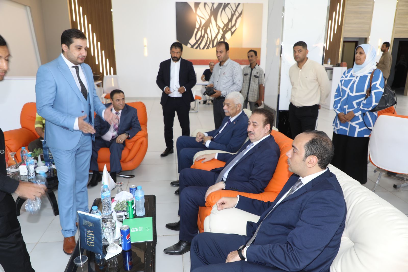 محافظ المنوفية يتفقد المنطقة اللوجستية 