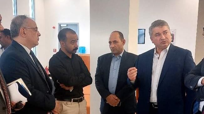 جانب من الزيارة