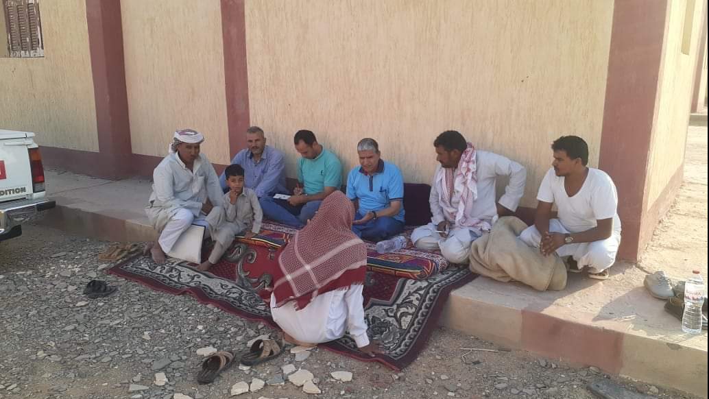 رئيس مدينة الحسنة يستمع لمطالب المواطنين 
