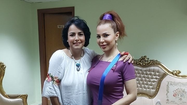 سوزان نجم الدين وفاطمة علي 