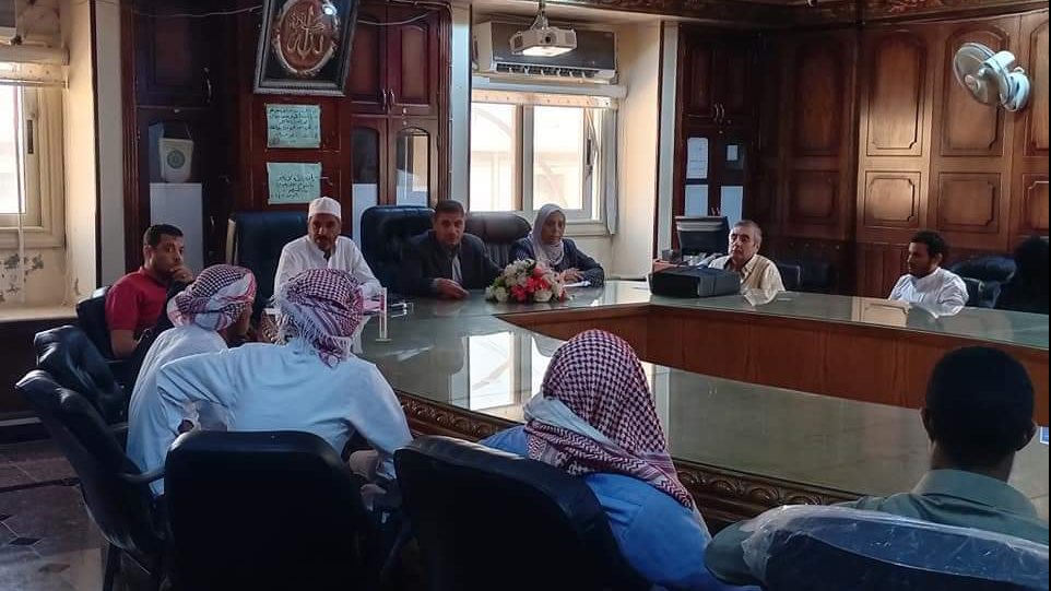 استخراج الاوراق الثبوتيه للمواطنيين بوسط سيناء 