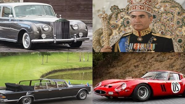 سيارات شاه إيران الملقب بـ ملك الملوك