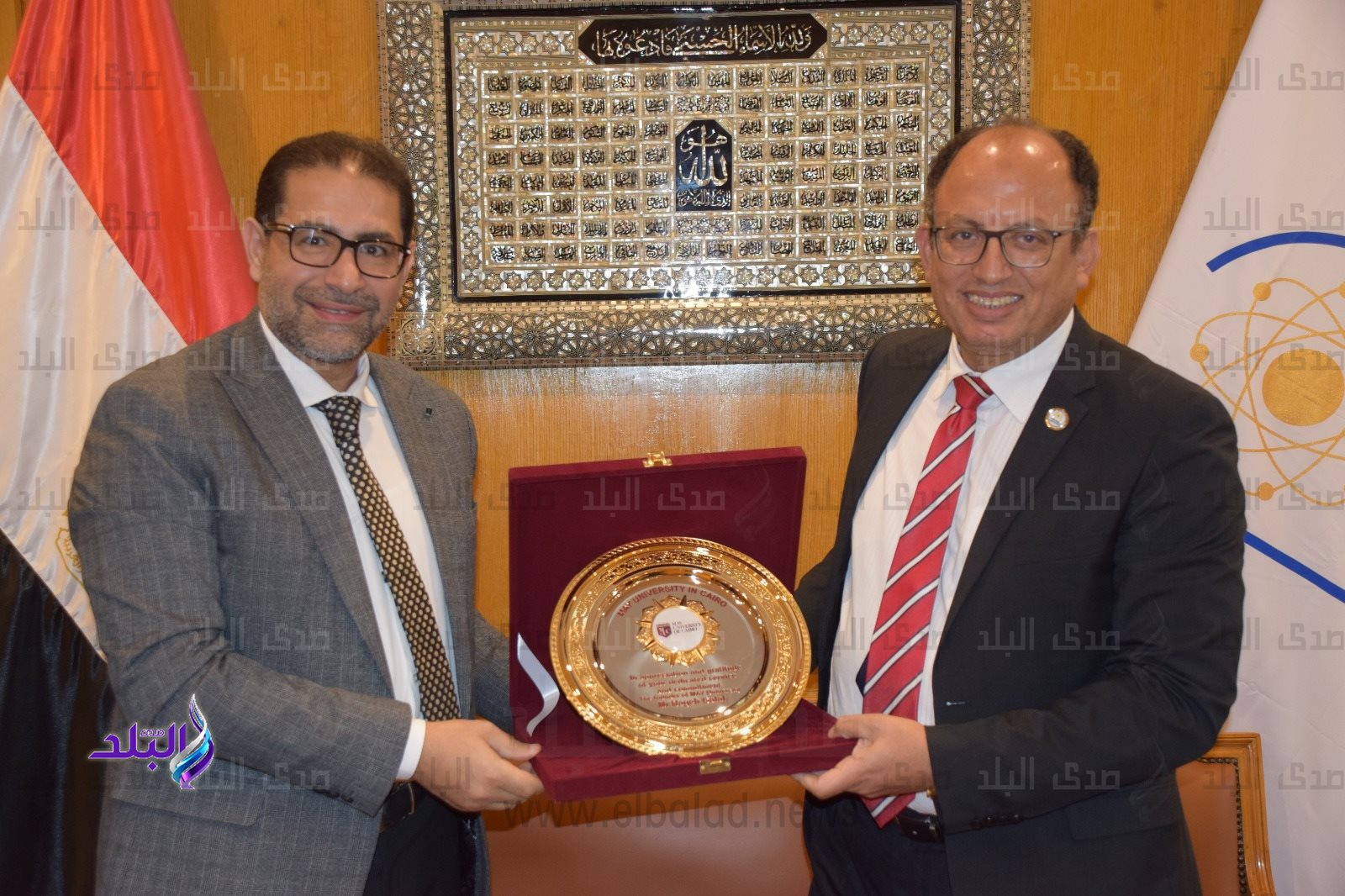 بحث سبل التعاون بين جامعتي حلوان و١٥ مايو