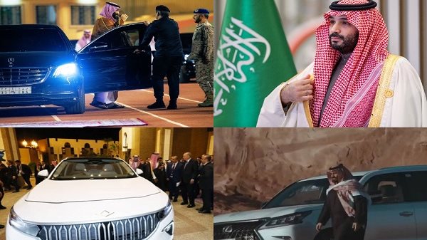  أبرز سيارات ولي العهد السعودي