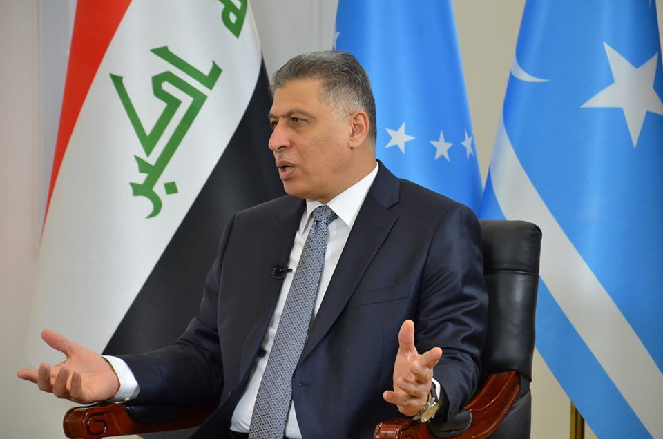 رئيس الكتلة التركمانية في البرلمان العراقي ارشد الصالحي