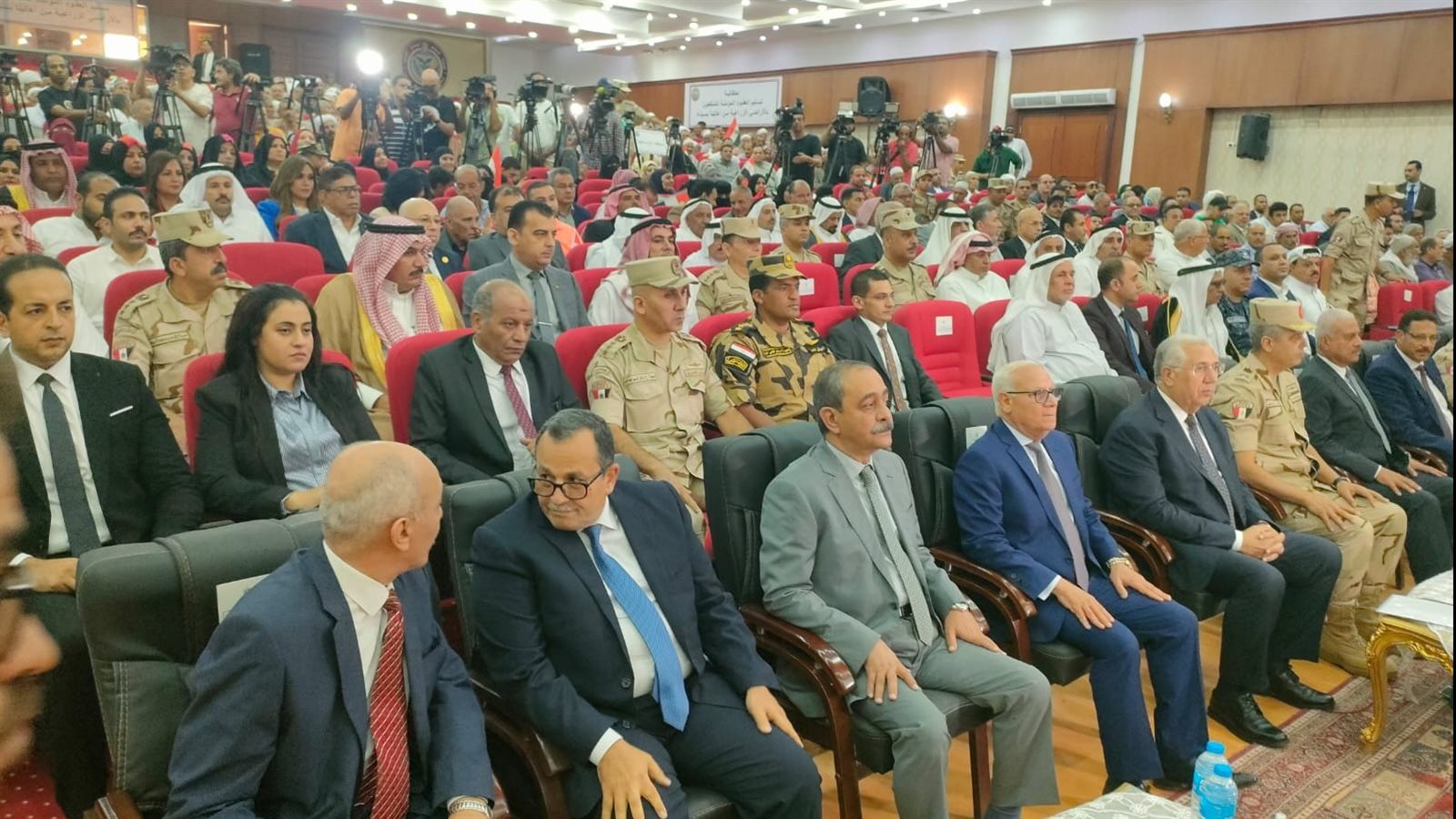 حفل توزيع الاراضي ببئر العبد